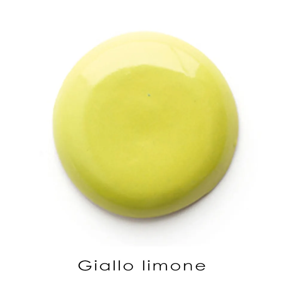 حوض غسيل حمام معلق على الحائط بتصميم عصري من السيراميك الملون، ٢٦ سم - الأردن Viadurini