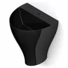 حوض حمام حديث من السيراميك معلق على الحائط، صنع في إيطاليا، فيوريلو Viadurini