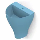 حوض حمام حديث من السيراميك معلق على الحائط، صنع في إيطاليا، فيوريلو Viadurini