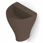 حوض حمام حديث من السيراميك معلق على الحائط، صنع في إيطاليا، فيوريلو Viadurini