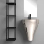 حوض حمام حديث من السيراميك معلق على الحائط، صنع في إيطاليا، فيوريلو Viadurini