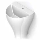 حوض حمام حديث من السيراميك معلق على الحائط، صنع في إيطاليا، فيوريلو Viadurini