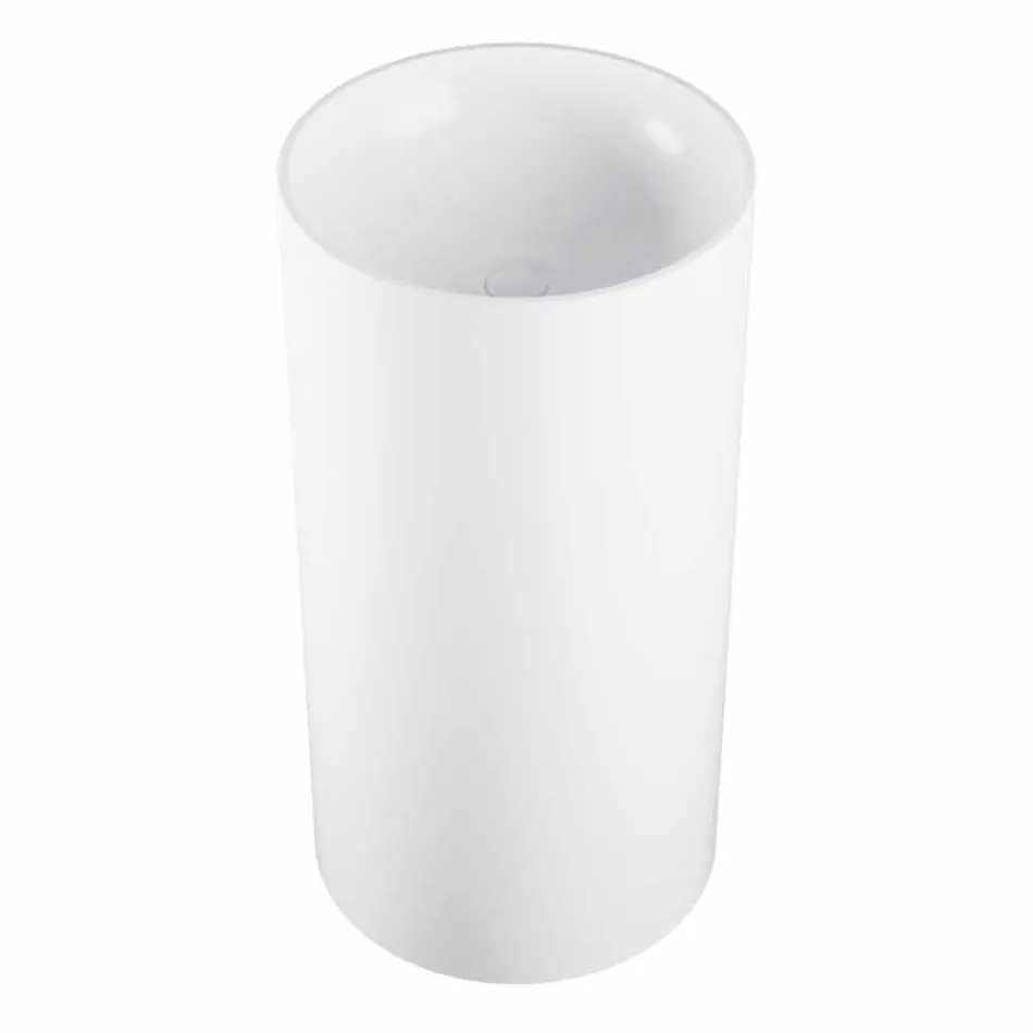 حوض غسيل أرضي أسطواني قائم بذاته، صنع في إيطاليا، رومو Viadurini