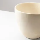 حوض مطبخ مخروطي الشكل مصنوع يدويًا من الطين الناري - أوربيت Viadurini