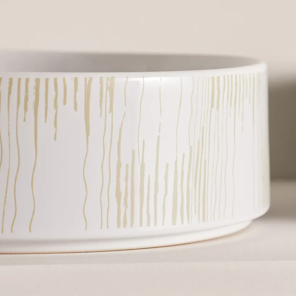 حوض غسيل للحمام من البورسلين الحجري الإيطالي - مغلف Viadurini