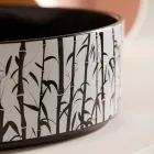 حوض غسيل للحمام من البورسلين الحجري الإيطالي - مغلف Viadurini