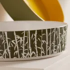 حوض غسيل للحمام من البورسلين الحجري الإيطالي - مغلف Viadurini