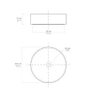 حوض غسيل للحمام من البورسلين الحجري الإيطالي - مغلف Viadurini