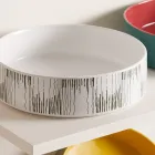 حوض غسيل للحمام من البورسلين الحجري الإيطالي - مغلف Viadurini