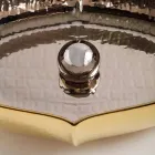 حوض غسيل من السيراميك والذهب من صنع إيطاليا بتصميم أوسكار Viadurini