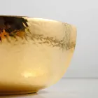 حوض غسيل من السيراميك والذهب من صنع إيطاليا بتصميم أوسكار Viadurini