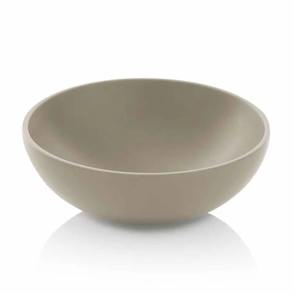 حوض غسيل عصري بتصميم راتنجي، صنع في إيطاليا - كافان Viadurini