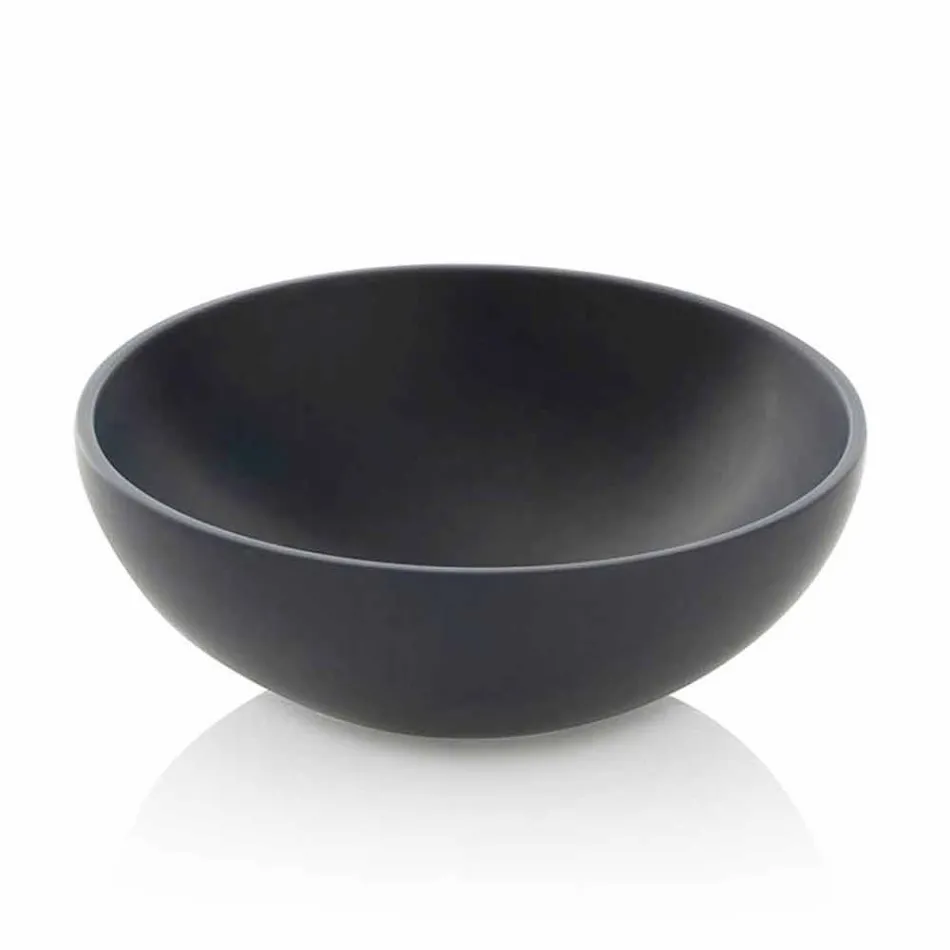 حوض غسيل عصري بتصميم راتنجي، صنع في إيطاليا - كافان Viadurini