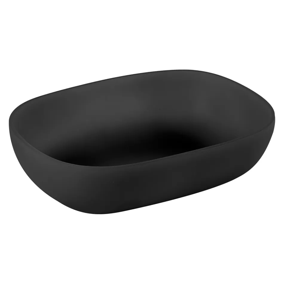 حوض غسيل ملون مطبوع عليه راتنج، صنع في إيطاليا - إلبا Viadurini