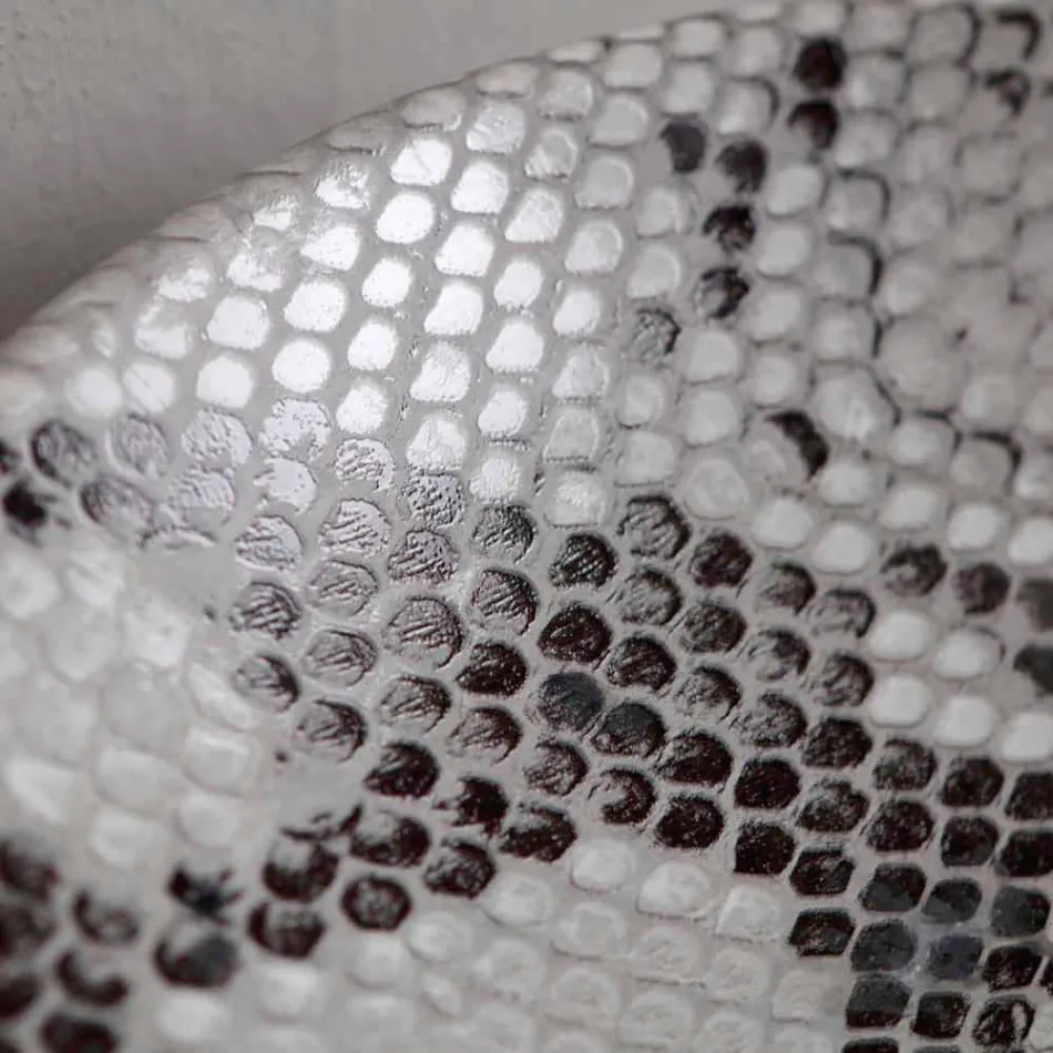 حوض غسيل بتصميم سيراميكي على سطح الطاولة مصنوع في إيطاليا، حيوانات Viadurini