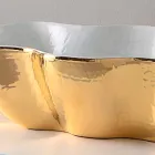 حوض غسيل سيراميك بتصميم عصري مصنوع في إيطاليا مكعب Viadurini