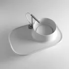 Sink made of ceramic with a modern design Marta Viadurini
