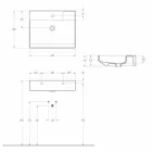 حوض غسيل سيراميكي من صنع إيطاليا، فيفيانو Viadurini