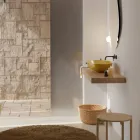 حوض غسيل سطح العمل من السيراميك اللامع أو غير اللامع صنع في إيطاليا - فيري Viadurini