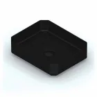 حوض غسيل سيراميكي حديث مصنوع في إيطاليا، زوليمو Viadurini