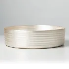 حوض مطبخ من الخزف الحجري الفضي أو الأبيض - اهتزاز Viadurini