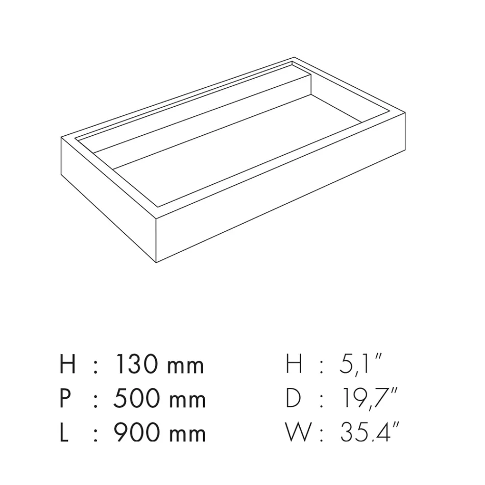حوض مطبخ من الخزف الحجري ذي مظهر الرخام، صنع في إيطاليا - سيرفيا Viadurini