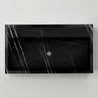 حوض مطبخ من الخزف الحجري ذي مظهر الرخام، صنع في إيطاليا - سيرفيا Viadurini