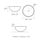 حوض مطبخ مصنوع يدويًا بتقنية راكو، صنع في إيطاليا - ماجما Viadurini