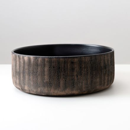 حوض غسيل منضدي من الطين الأحمر الطبيعي المصقول يدويًا من Balance Viadurini