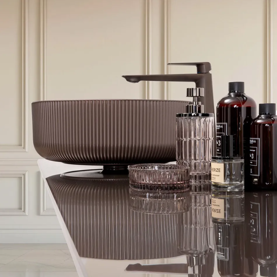 حوض مطبخ مطلي بالراتنج ومطلي بالزجاج الفينيسي - إكسلسيور Viadurini