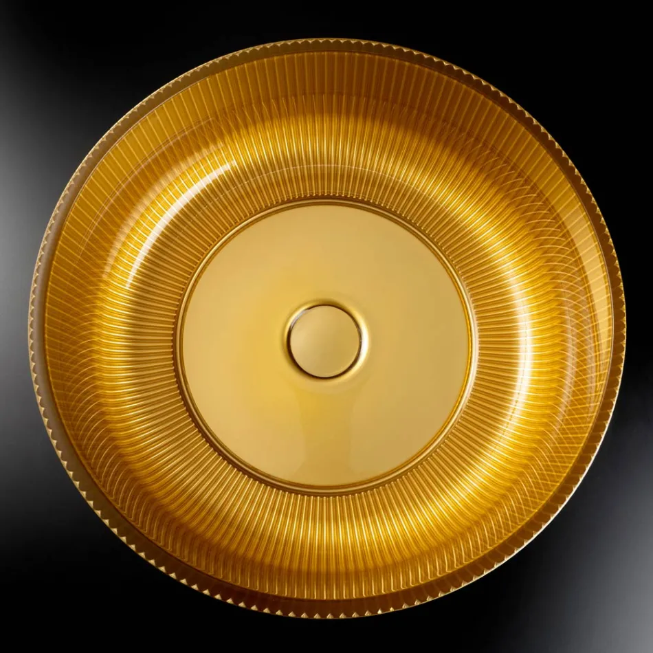 حوض مطبخ مطلي بالراتنج ومطلي بالزجاج الفينيسي - إكسلسيور Viadurini