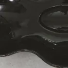 حوض غسيل عصري من السيراميك اللامع، صنع في إيطاليا - كيوب Viadurini