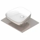 حوض غسيل سيراميك حديث مصنوع في إيطاليا، ريالي Viadurini