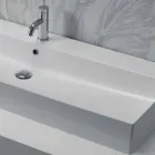 حوض غسيل مائل أو جداري من السيراميك الملون أو الأبيض من Leivi Viadurini