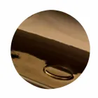 حوض غسيل سيراميك مثبت على سطح العمل أو الحائط، مقاس 75 سم، صنع في إيطاليا، جايس Viadurini