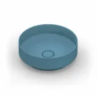 حوض غسيل دائري حديث من السيراميك مصنوع في إيطاليا، يوئيل Viadurini