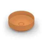 حوض غسيل دائري حديث من السيراميك مصنوع في إيطاليا، يوئيل Viadurini