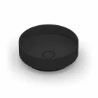 حوض غسيل دائري حديث من السيراميك مصنوع في إيطاليا، يوئيل Viadurini