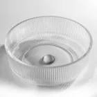 حوض غسيل دائري من زجاج بليسيه فينيسي، صنع في إيطاليا - زركون Viadurini