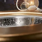 حوض حمام مدمج من الطين الناري المصبوب يدويًا في إيطاليا - إيريولي Viadurini