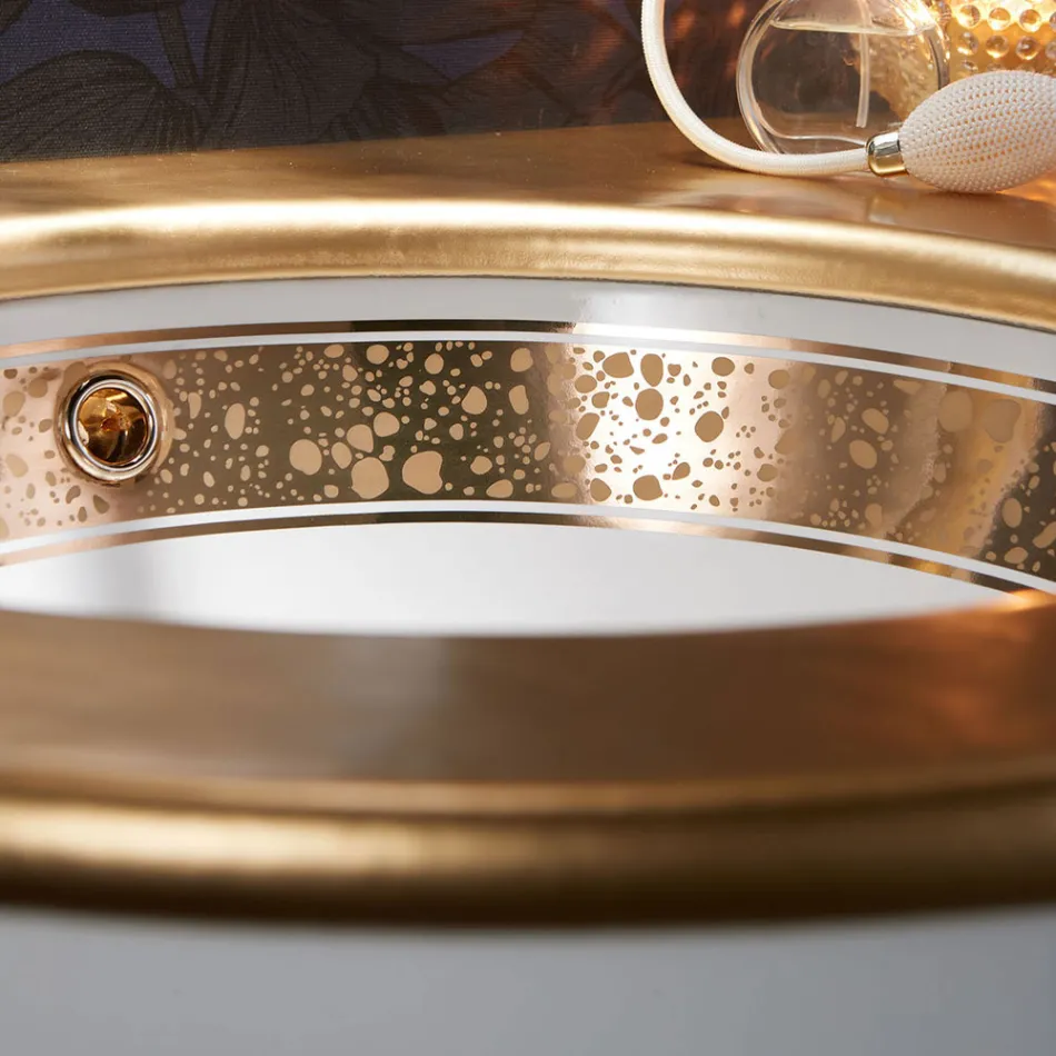 حوض حمام مدمج من الطين الناري المصبوب يدويًا في إيطاليا - إيريولي Viadurini