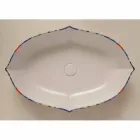 حوض غسيل بتصميم سيراميكي، صنع في إيطاليا، أوسكار Viadurini