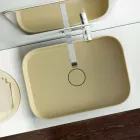 حوض غسيل حديث ملون قائم بذاته، صنع في إيطاليا، فورميكو Viadurini