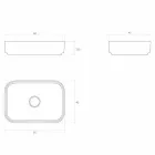 حوض غسيل قائم بذاته ملون حديث مصنوع في إيطاليا، فورميكو Viadurini