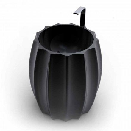 حوض قائم بذاته بتصميم عصري من كاكتوس، صنع في إيطاليا Viadurini