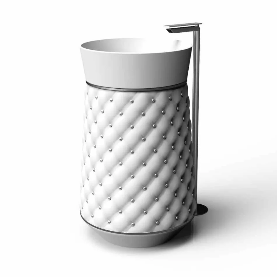 حوض قائم بذاته بتصميم عصري من Adamantx® Elizabeth Viadurini