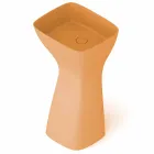 حوض غسيل سيراميك حديث قائم بذاته، صنع في إيطاليا، فيرمينو Viadurini