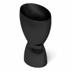 حوض غسيل سيراميك حديث قائم بذاته، صنع في إيطاليا، باسيل Viadurini