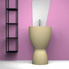 حوض غسيل سيراميك حديث قائم بذاته، صنع في إيطاليا، باسيل Viadurini