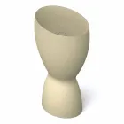 حوض غسيل سيراميك حديث قائم بذاته، صنع في إيطاليا، باسيل Viadurini